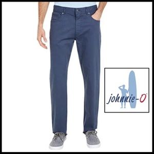 Johnnie O Sawyer Pant in Admiral 33x34. Brand New.